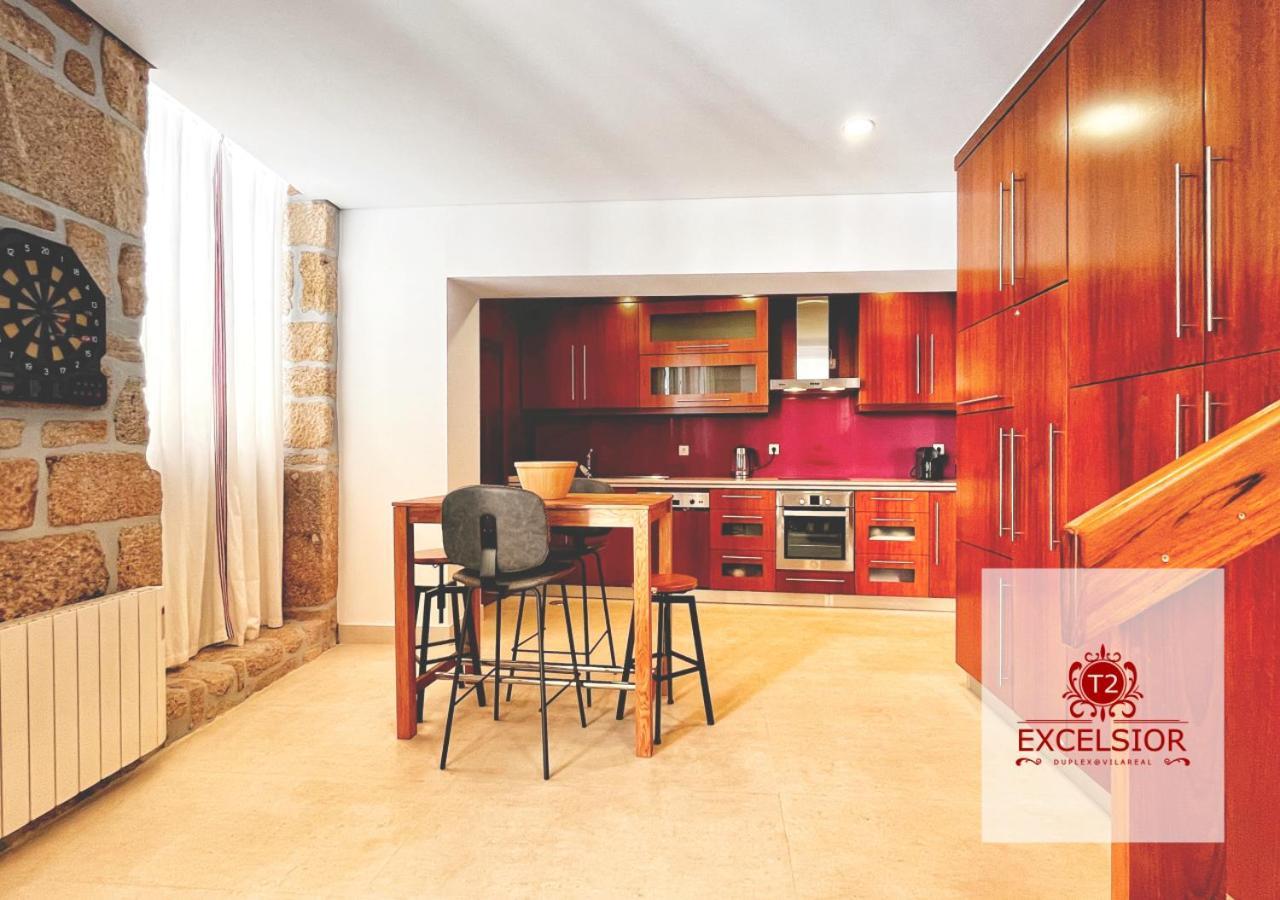 T2 Duplex - Exclusivo No Centro Historico Lägenhet Vila Real Exteriör bild
