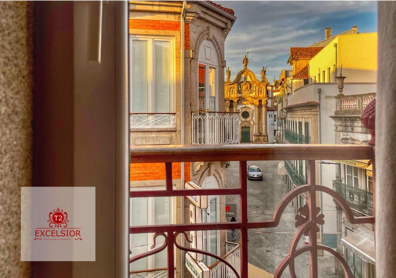 T2 Duplex - Exclusivo No Centro Historico Lägenhet Vila Real Exteriör bild