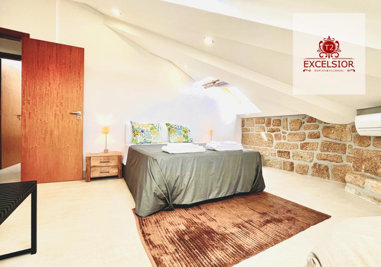 T2 Duplex - Exclusivo No Centro Historico Lägenhet Vila Real Exteriör bild