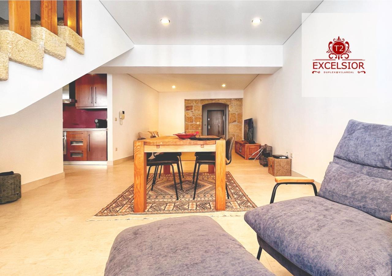 T2 Duplex - Exclusivo No Centro Historico Lägenhet Vila Real Exteriör bild