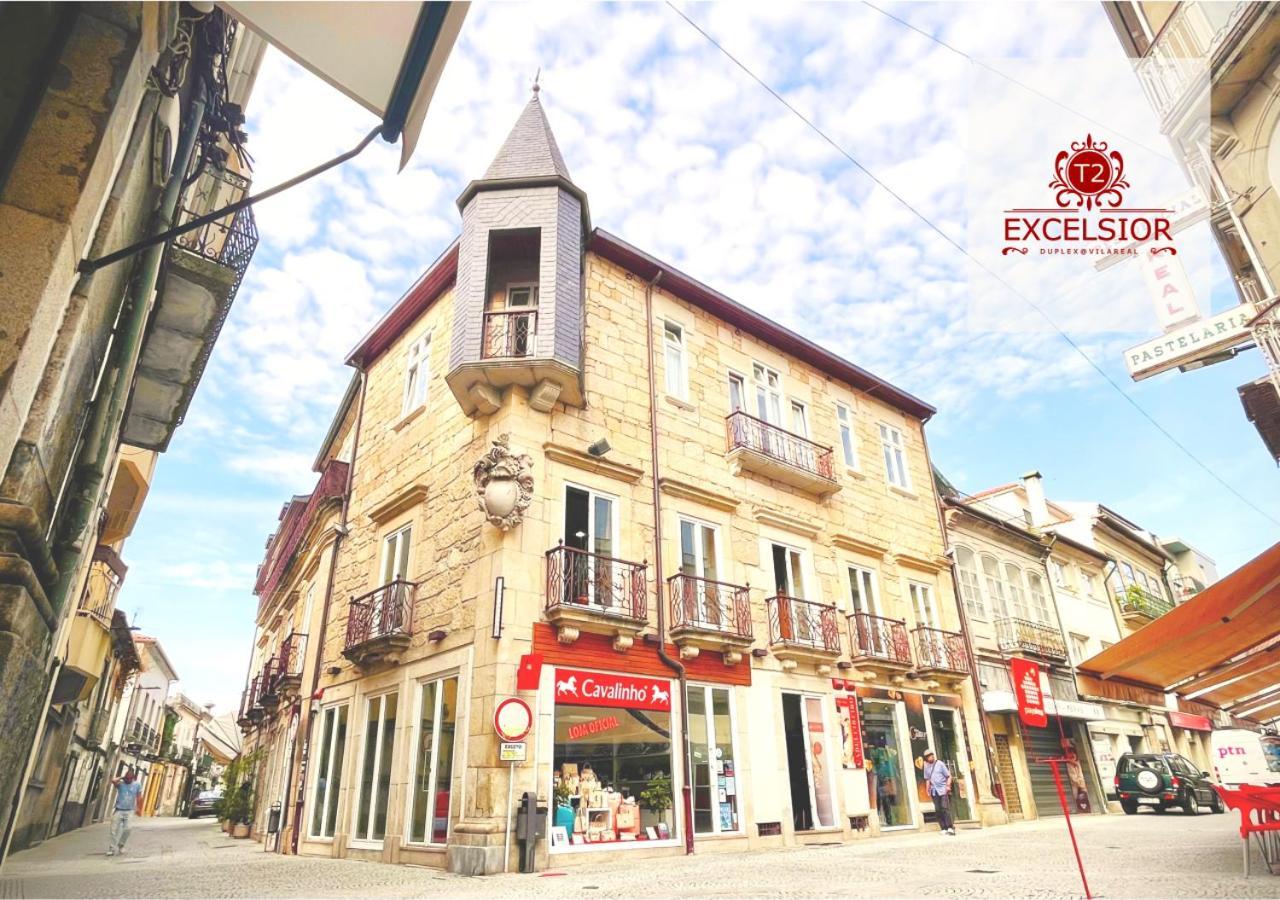 T2 Duplex - Exclusivo No Centro Historico Lägenhet Vila Real Exteriör bild