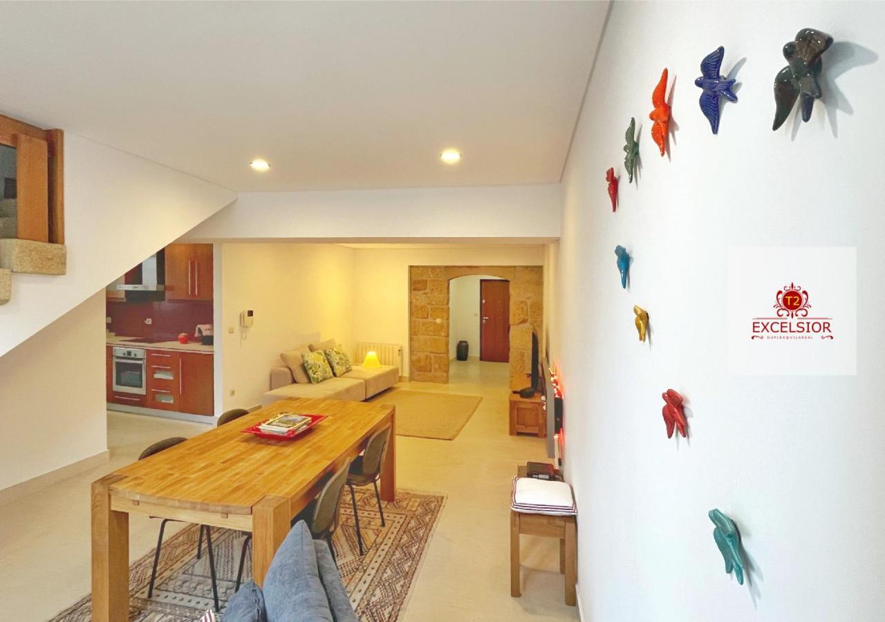 T2 Duplex - Exclusivo No Centro Historico Lägenhet Vila Real Exteriör bild